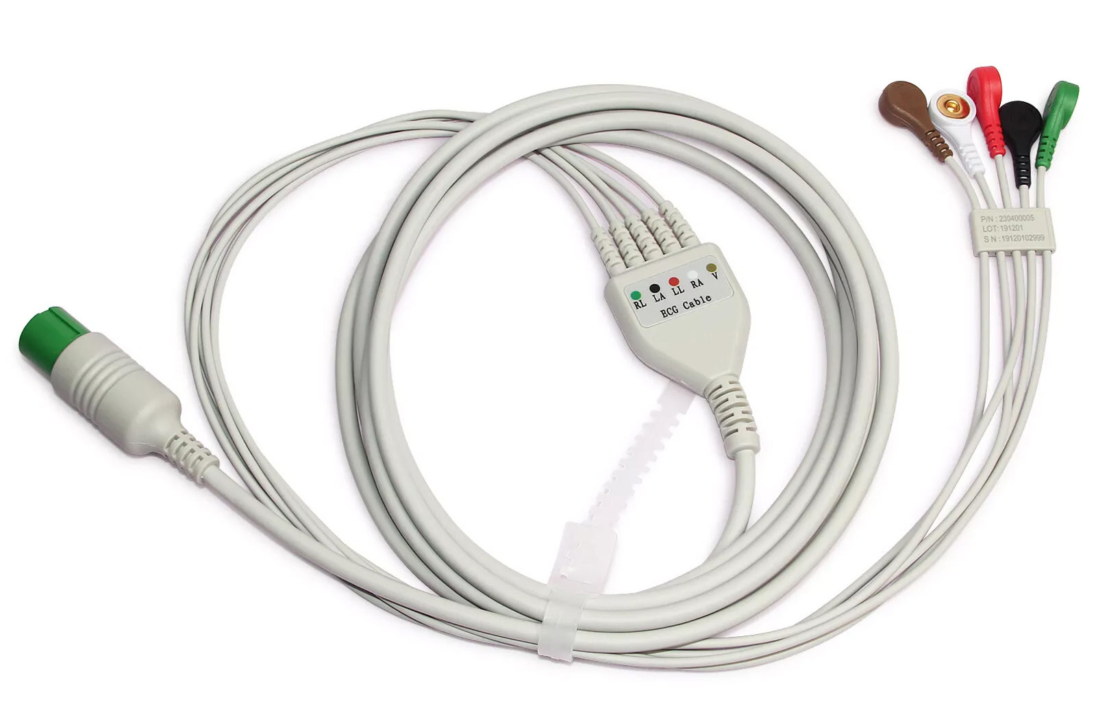 CONTEC® CMS8000 Moniteur multiparamétrique (Température, Respiration, Fréquence de pouls, NIBP, SpO2, ECG)